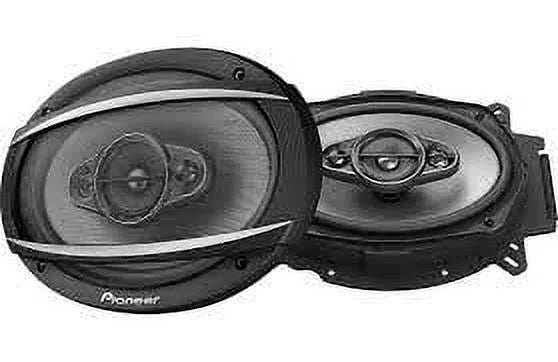 Pioneer 450 Watt Coaxial Car Speakers, Black, 6" x 9"