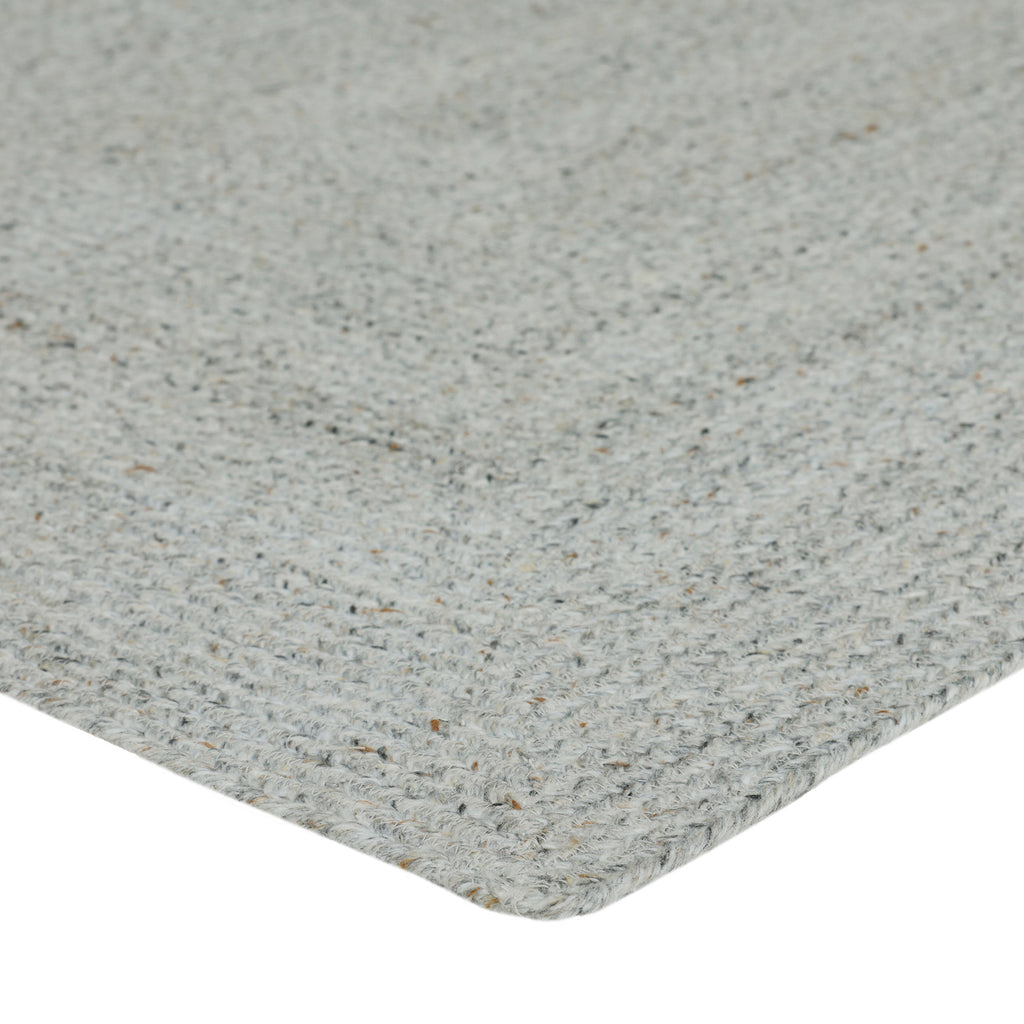 Obeetee Layla Braided Area Rug, Gray, 7'9' x 9'9'