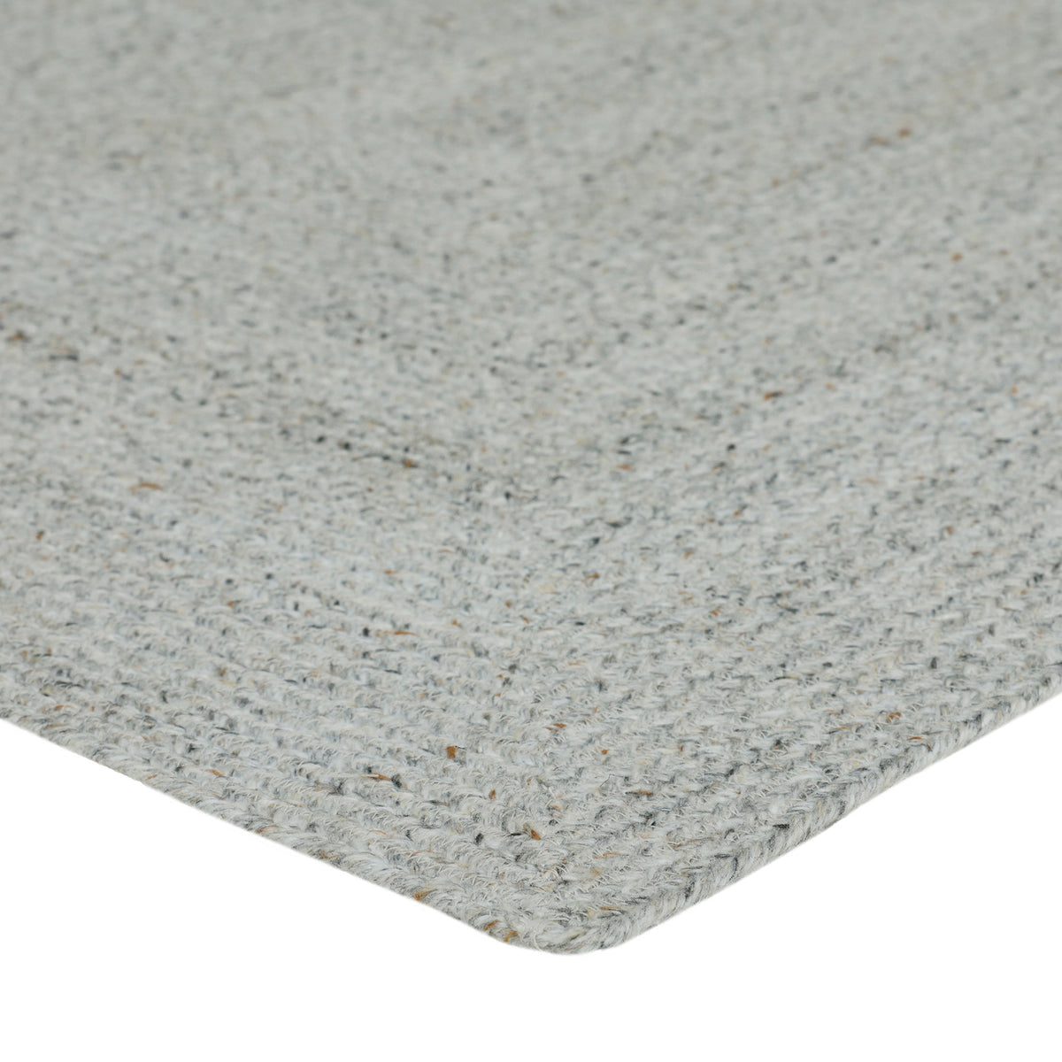 Obeetee Layla Braided Area Rug, Gray, 7'9' x 9'9'