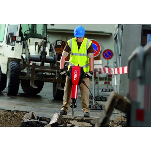 Marteau-piqueur électrique TE-3000 AVR 15 A, 120 V, mandrin hexagonal 28, avec câble, de 32,3 po x 23,1 po x 8,6 po, incluant chariot, câble et burins