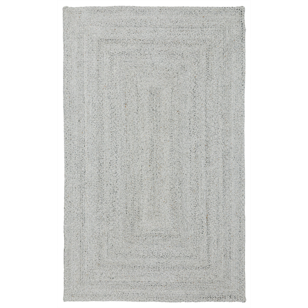 Obeetee Layla Braided Area Rug, Gray, 7'9' x 9'9'