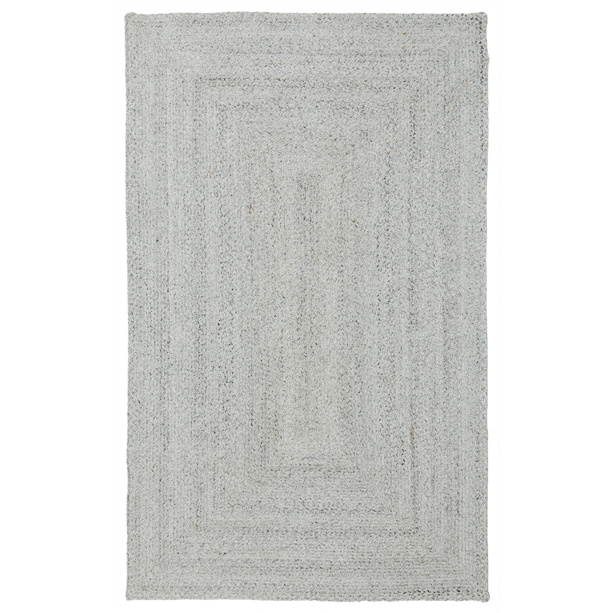 Obeetee Layla Braided Area Rug, Gray, 7'9' x 9'9'