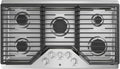GE 36-Inch Built-in Gas Cooktops JGP5036SLSS