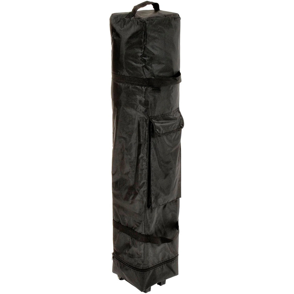 Tonnelle pliante portable, pieds inclinés, 3 m (L) x 3 m (l) x 2,72 m (H), blanc