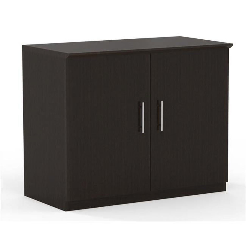 Mayline MSCLDC Medina Storage Cabinet, Mocha - 29.5 x 36 x 20 in.