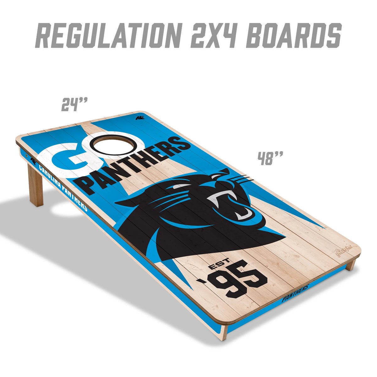 YouTheFan NFL Buffalo Bills 2' x 4' Cornhole Game