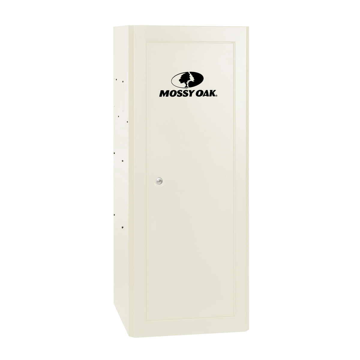 Mossy Oak 18 Gun Security Cabinet, 21 in x 18 in x 55 in, Rifle, Key Lock, White