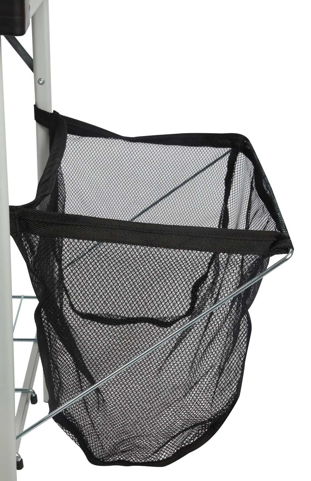 Trail Camping Table, Silver, 39 L in x 19.7 W in x 76 H in