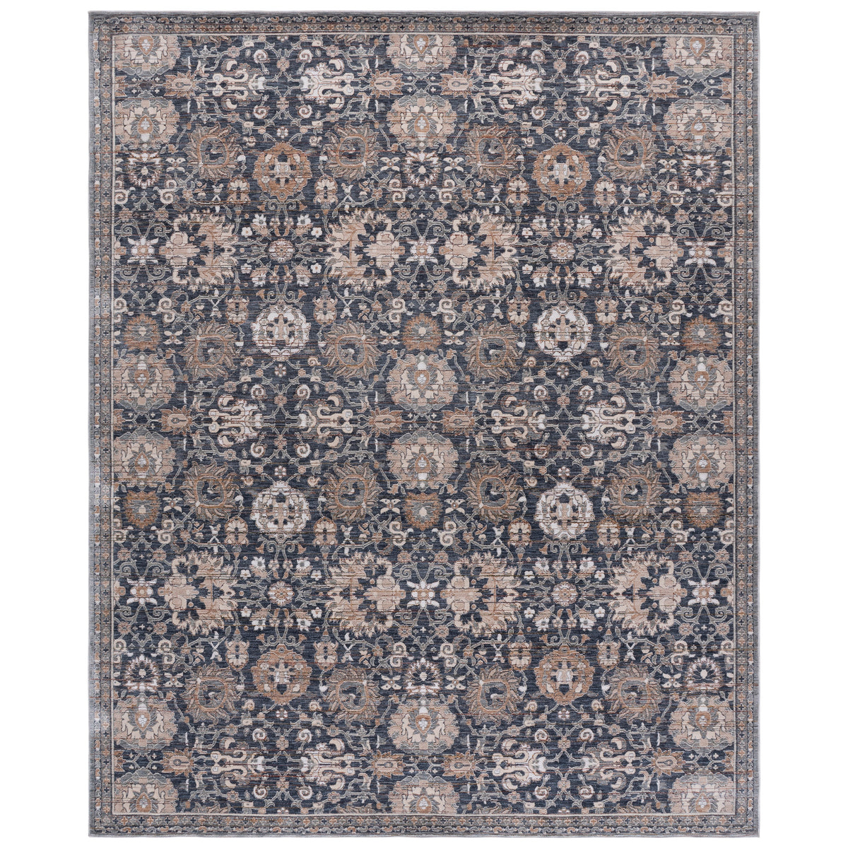 Safavieh Sutton Area Rug, Navy Brown, 8' x 10'