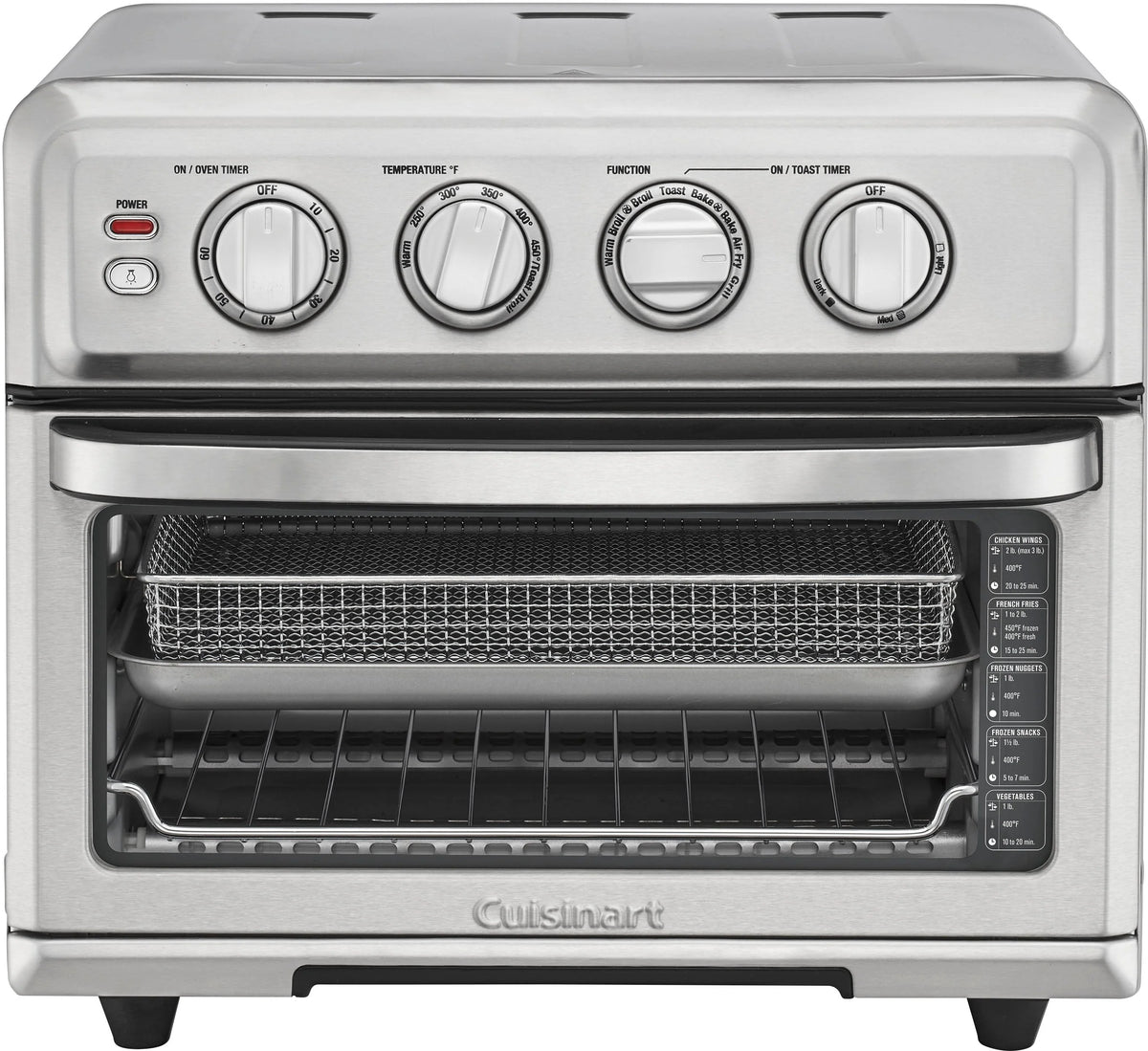Cuisinart – Air Fryer Toaster Oven with Grill – Stainless Steel
