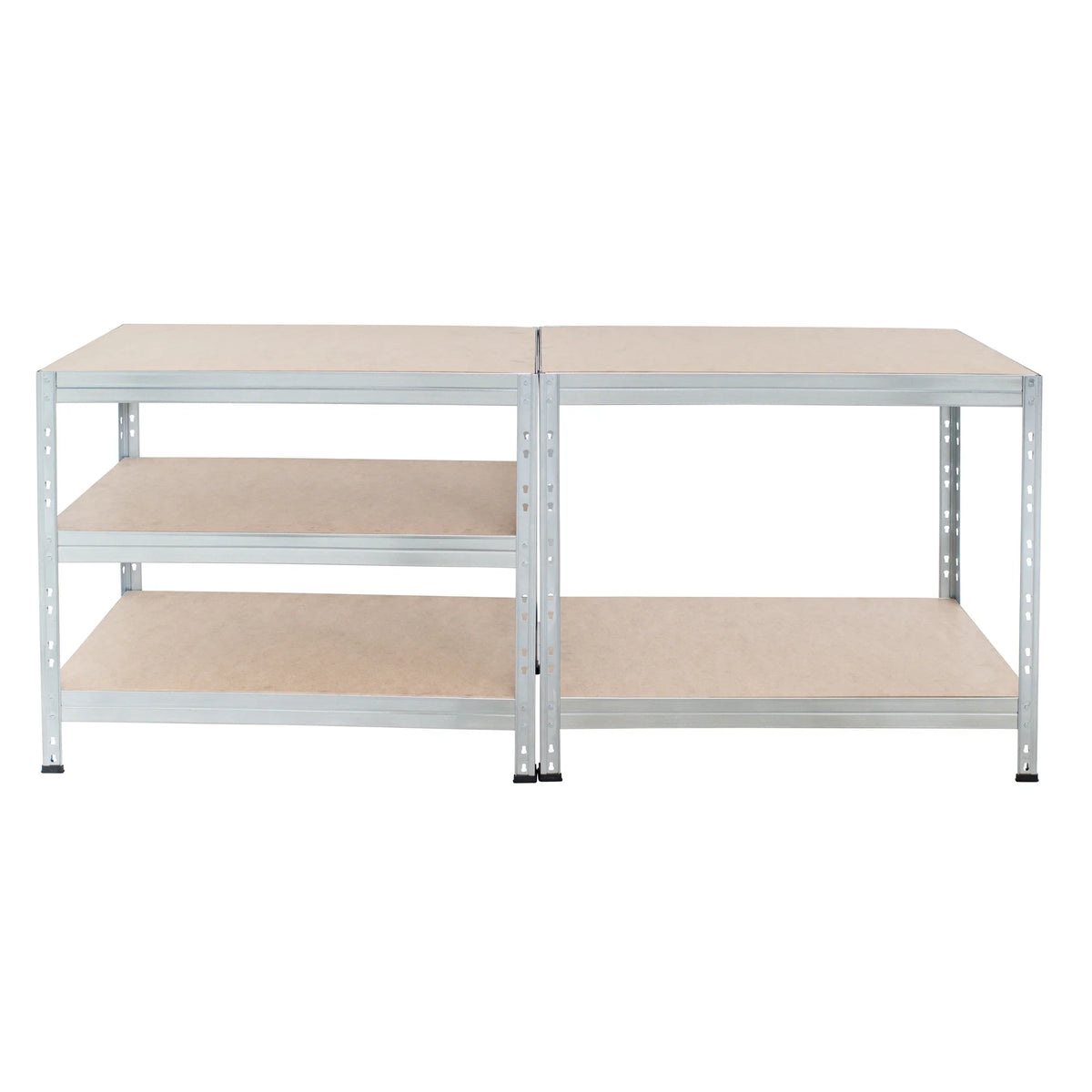 Ar Shelving 5- Tier Galvanized Steel Heavy Duty Garage Storage Shelving Unit with HDF Rack (39.2 in. W x 71 in. H x 20 in. D)