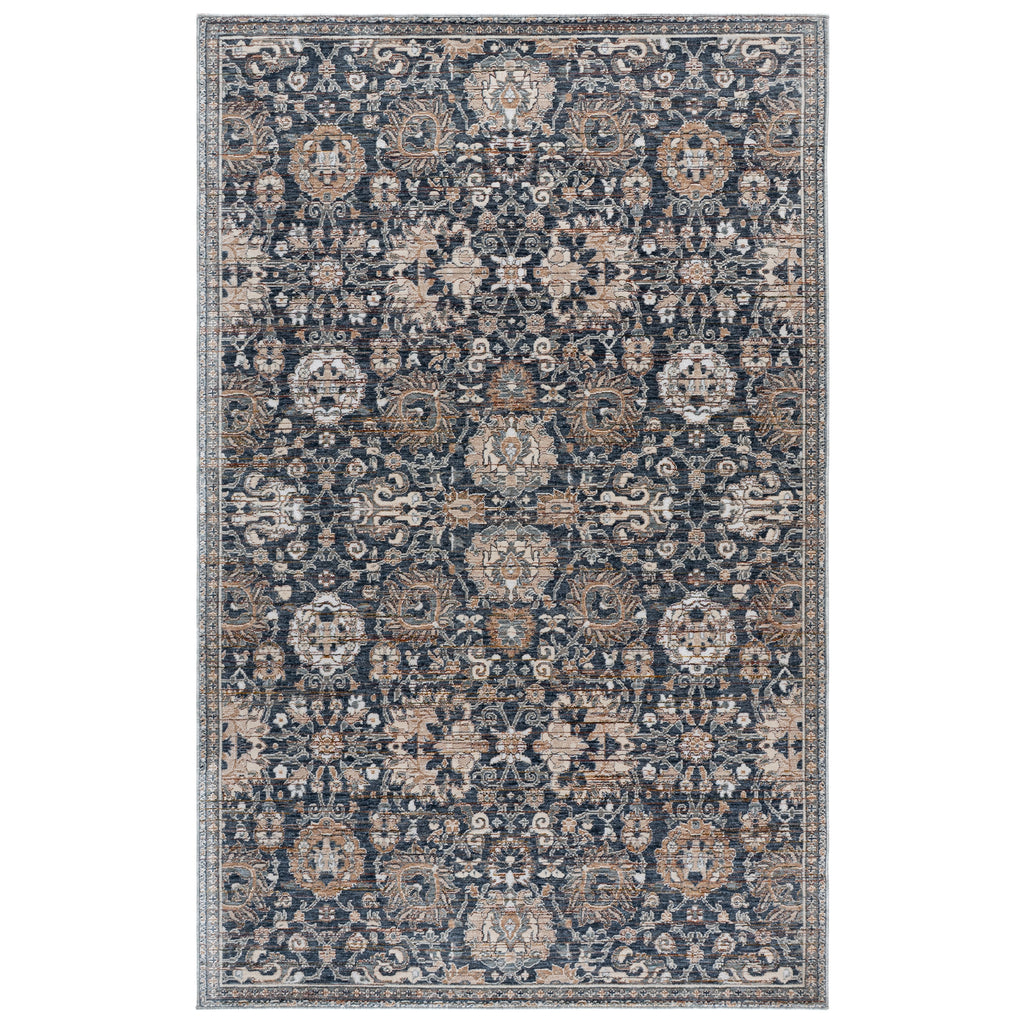 Safavieh Sutton Area Rug, Navy Brown, 5' x 8'