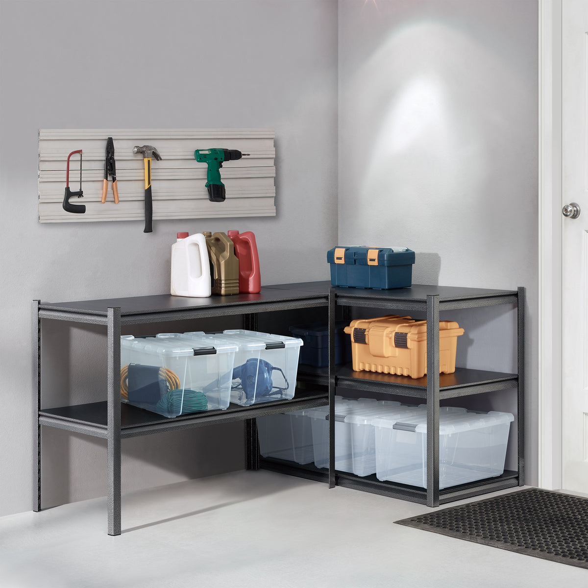 Gorilla Rack Z-Beam 5-shelf Steel Storage Rack, 48" x 24" x 72'