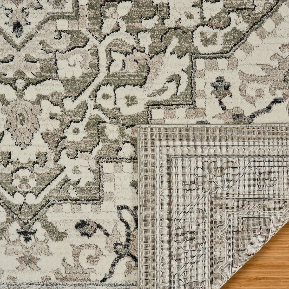 Solaris Area Rug, Keela Sage, 6'6' x 9'