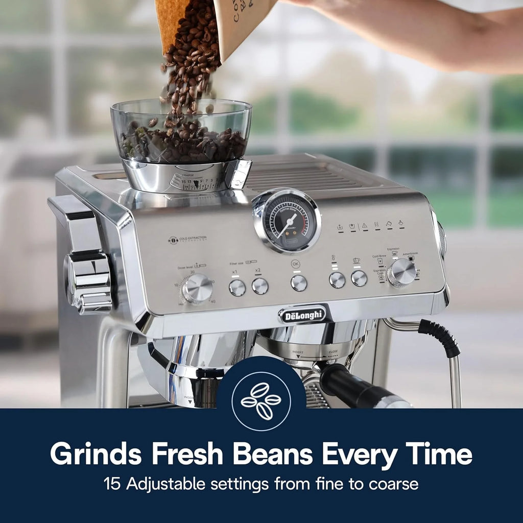 De'Longhi La Specialista Opera Espresso Machine with Cold Brews