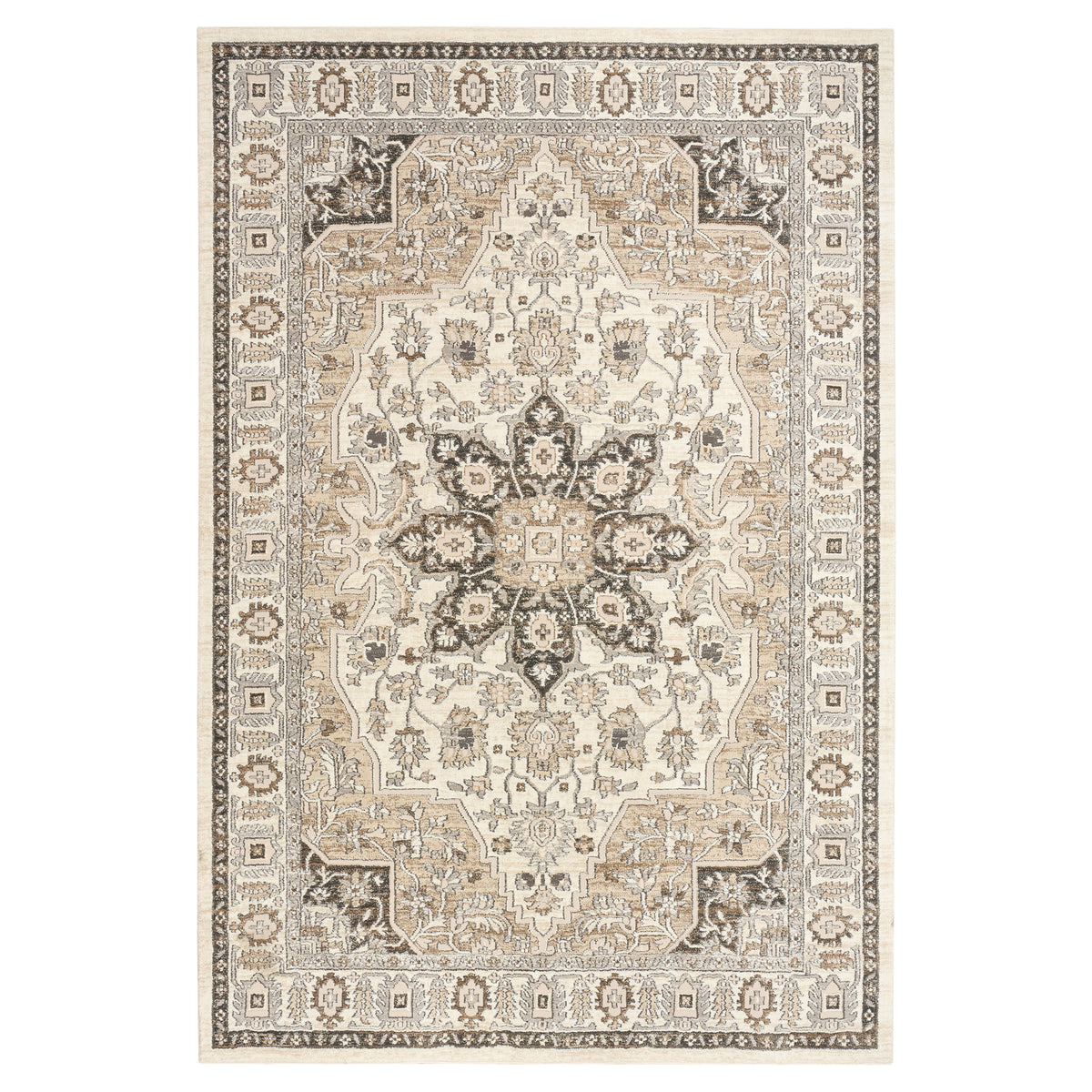 Nourison Briar Area Rug, Rose, 6'6" x 9'6"