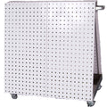Triton Products LocBoard 36-3/4"L x 39-1/4"H x 21-1/4"W Anodized Aluminum Frame Tool Cart with Tray