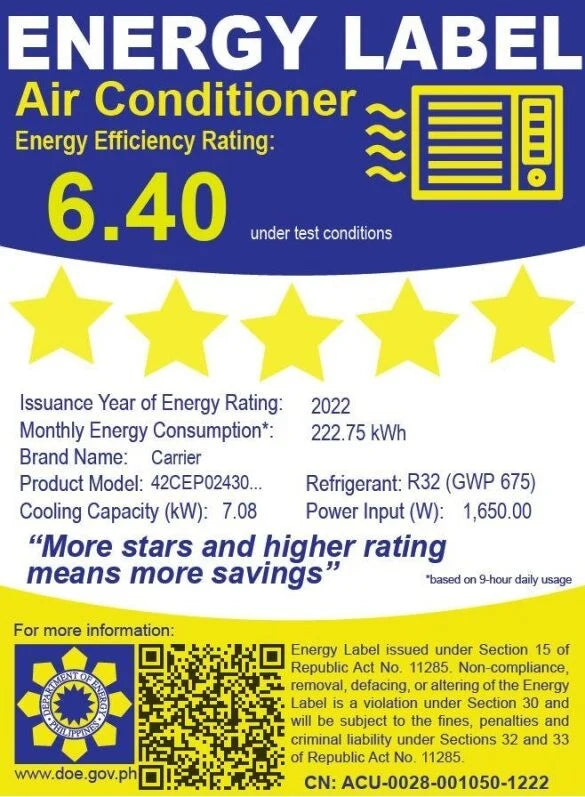 2.5 HP Split Air Conditioner Inverter