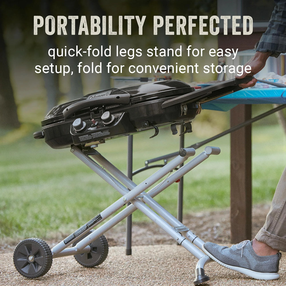 Coleman RoadTrip X-Cursion 2 Burner Propane Gas Portable Grill
