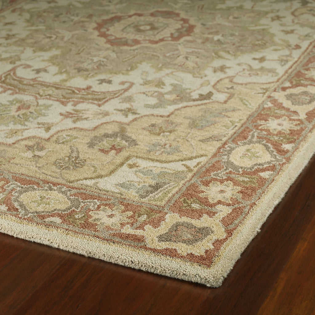 Kaleen Solomon Collection - Gold 4' x 6' 100% Wool Rug