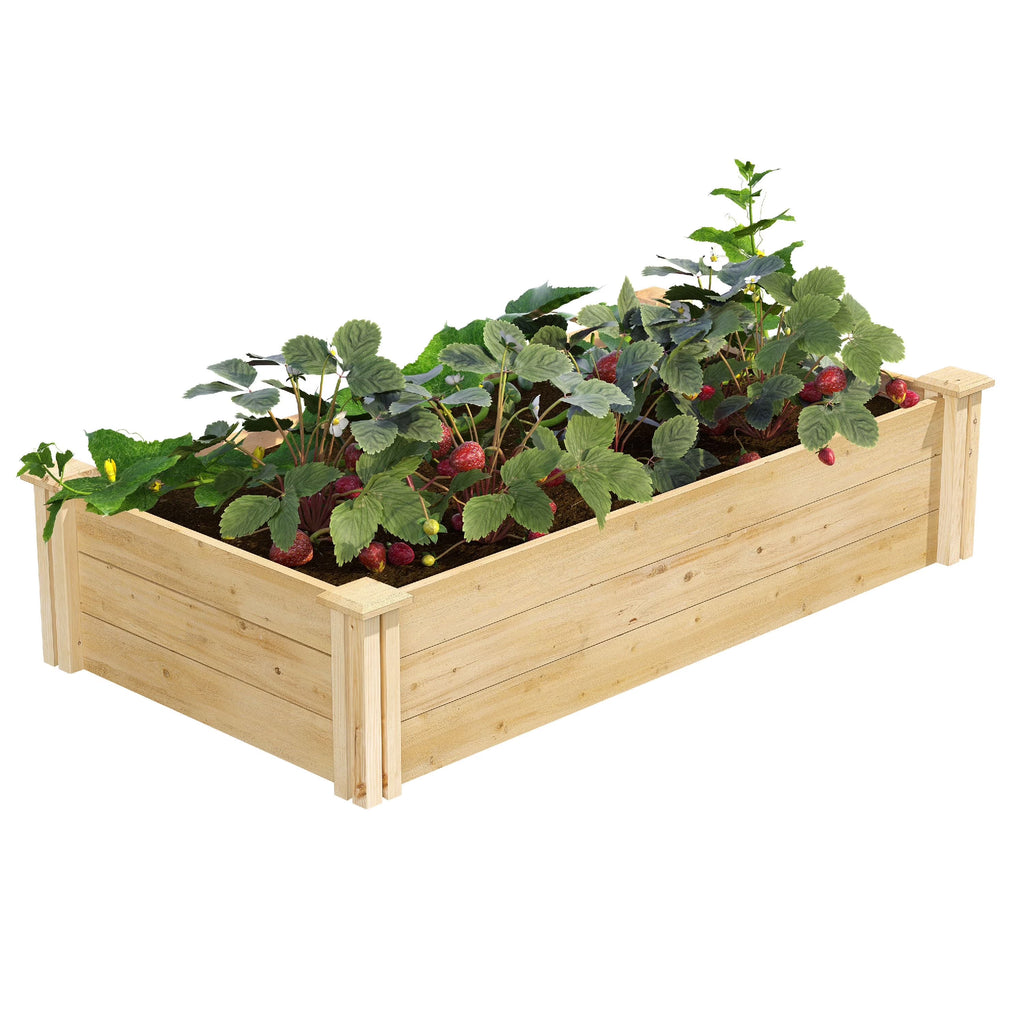 Greenes Fence 2' x 4' x 10.5" Original Cedar Raised Garden Bed