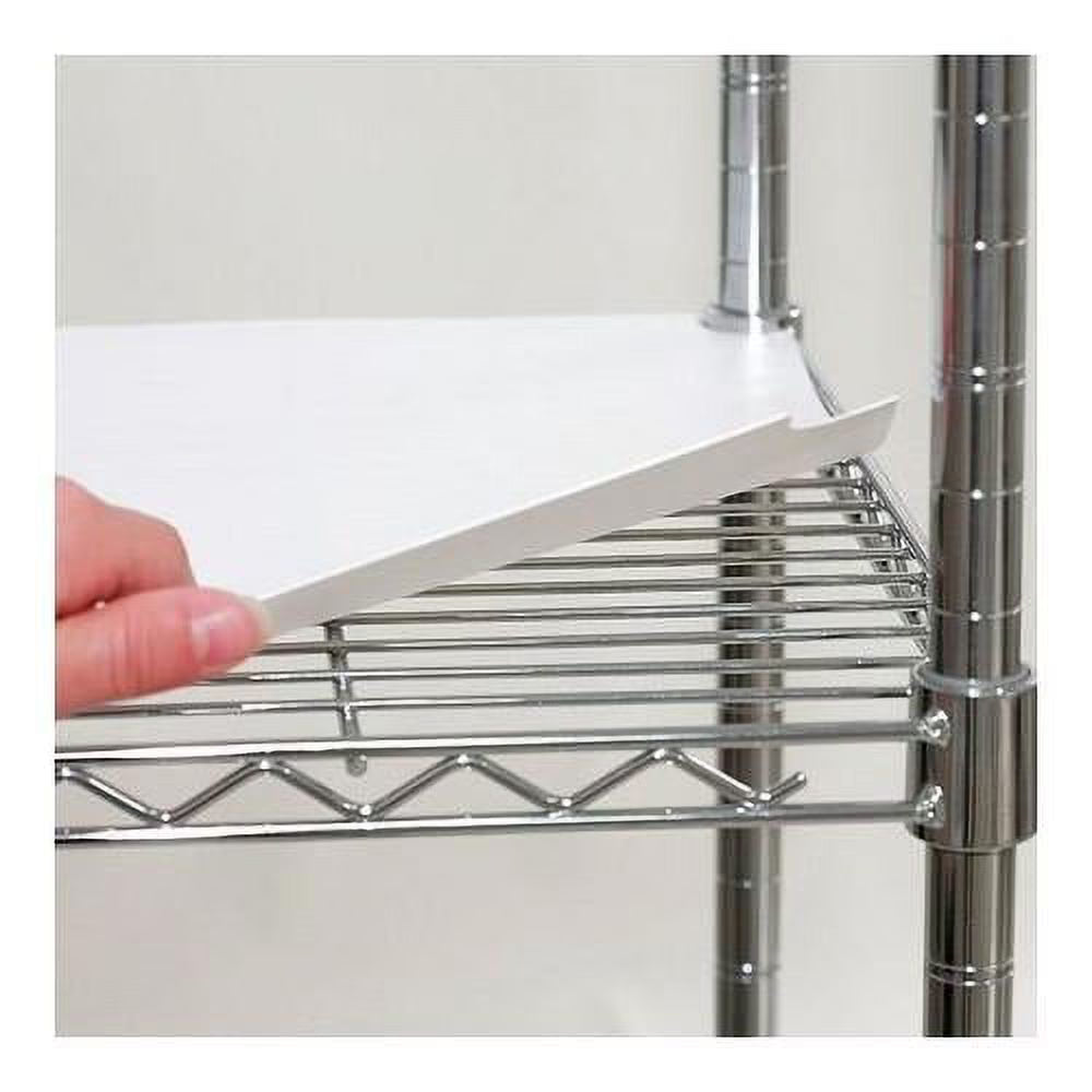 Shelf Liner, 60 X 24 In, White, Set Of 3
