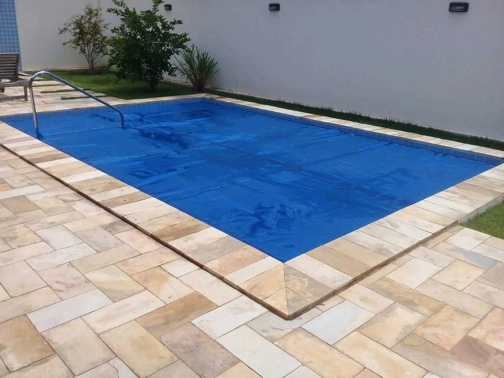 SunHeater UV Resistant Pool Covers, Blue, 12' x 24'