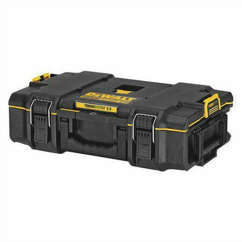 Boîte à outils DeWalt ToughSystem 2.0, plastique, noir, 22 po L x 15 po P x 7 po H
