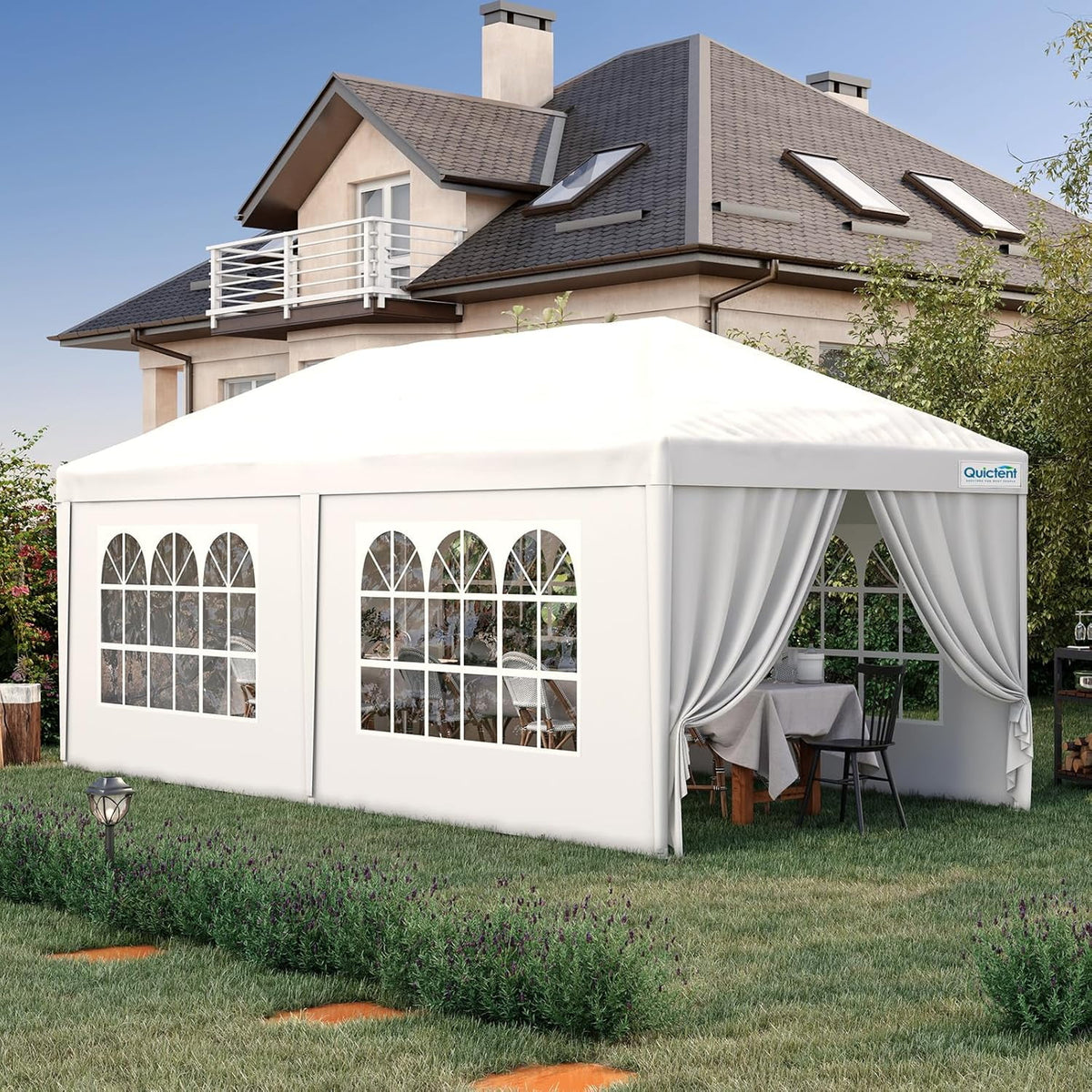 Quictent 10'x 30' Party Tent Gazebo Wedding Canopy