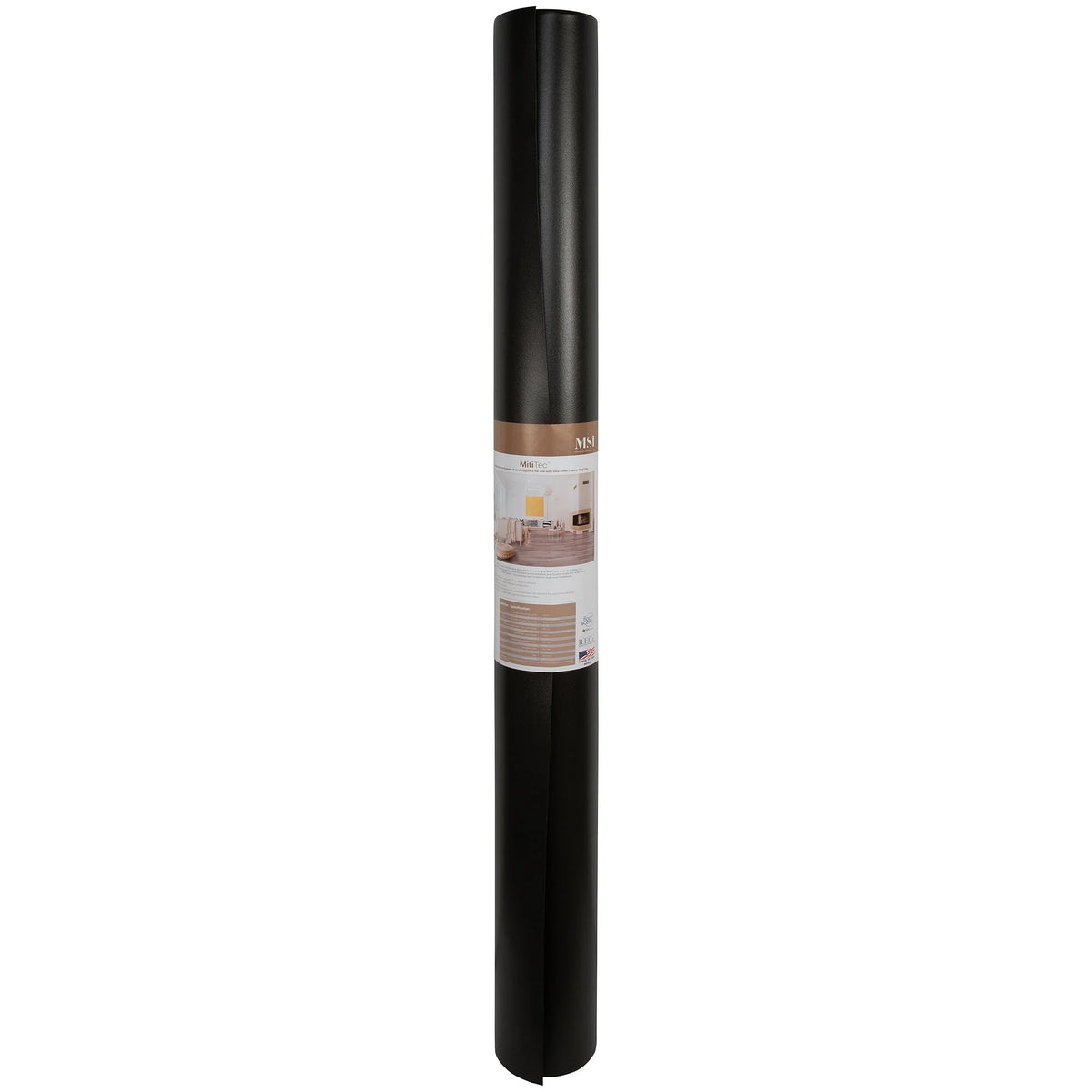 MSI Mititec 200 sq. ft. 5 ft. x 40 ft. x 1 mm Polypropylene Acoustical Underlayment for Glue Down Luxury Vinyl Flooring.