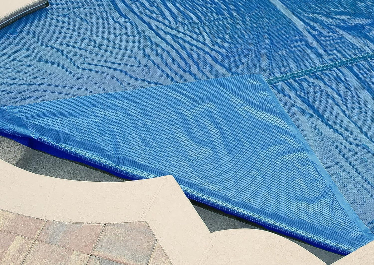 SunHeater UV Resistant Pool Covers, Blue, 12' x 24'