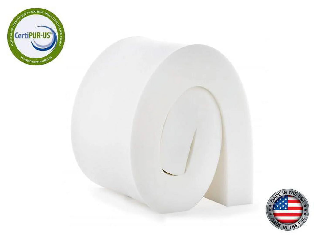 Seat Cushion 3"T x 30"W x 80"L (1546) "High Density Firm" Sofa Cushion Replacement, Upholstery Sheet Foam, Foam Padding