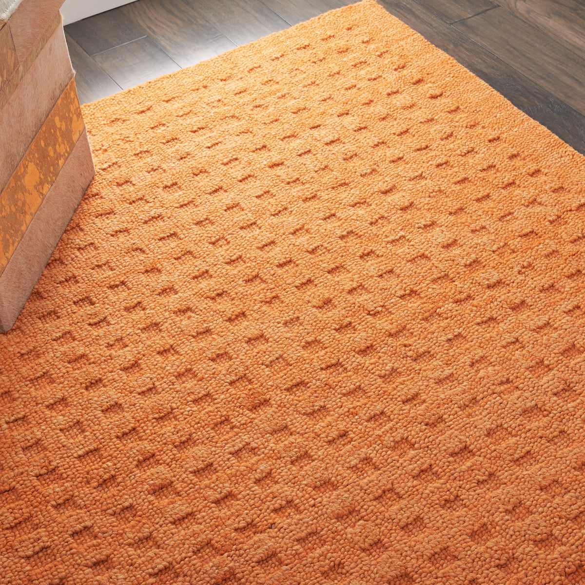 Nourison Perris Solid Charcoal 3'9" x 5'9" Area Rug, (4x6)