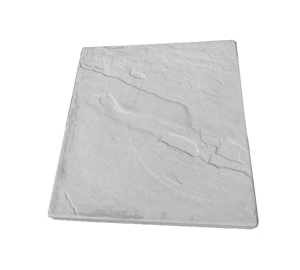 Dalle de patio en béton préfabriqué NuCast - Texture ardoise (ondulation douce) - 2 po x 24 po x 24 po - QTÉ 1