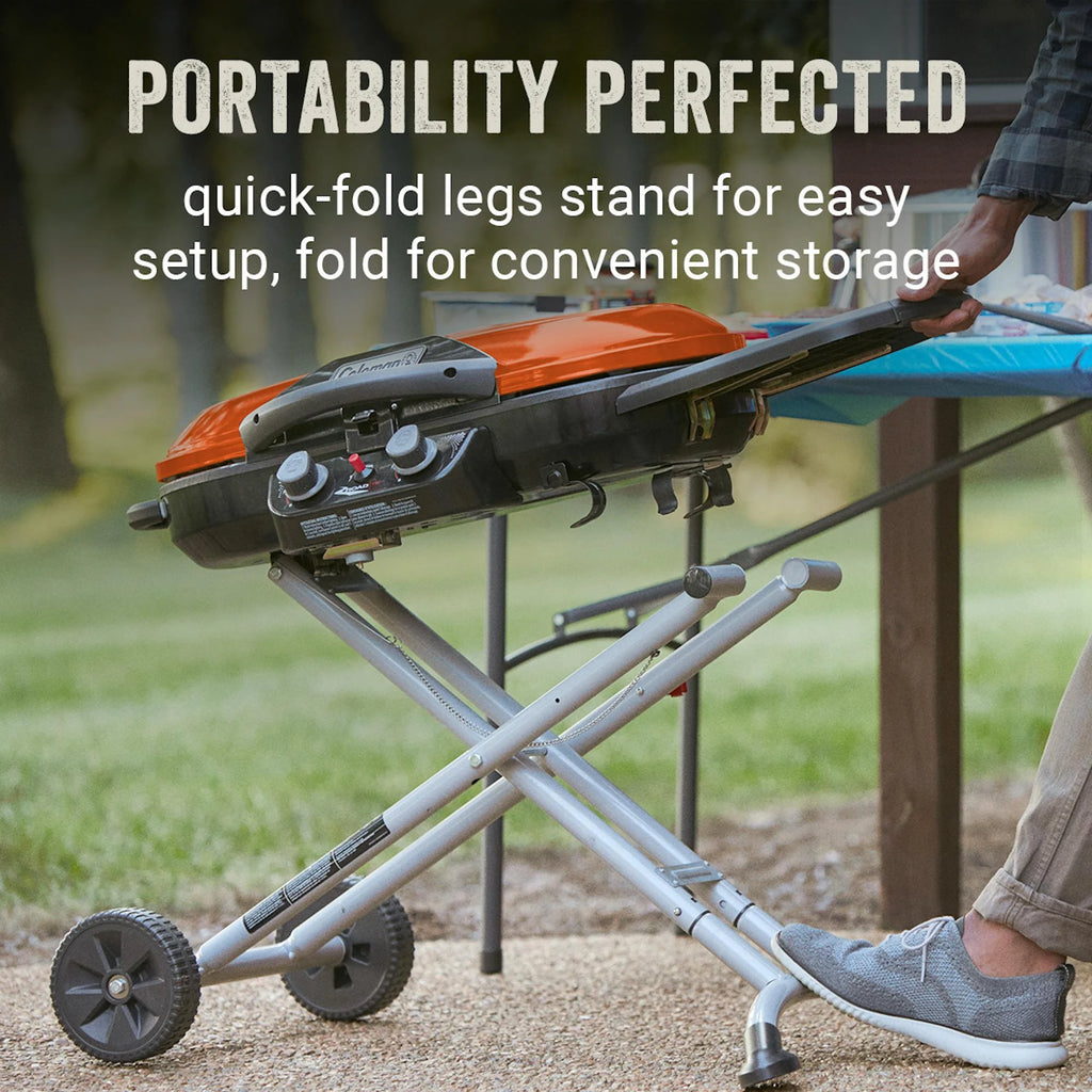 Coleman RoadTrip X-Cursion 2 Burner Propane Gas Portable Grill