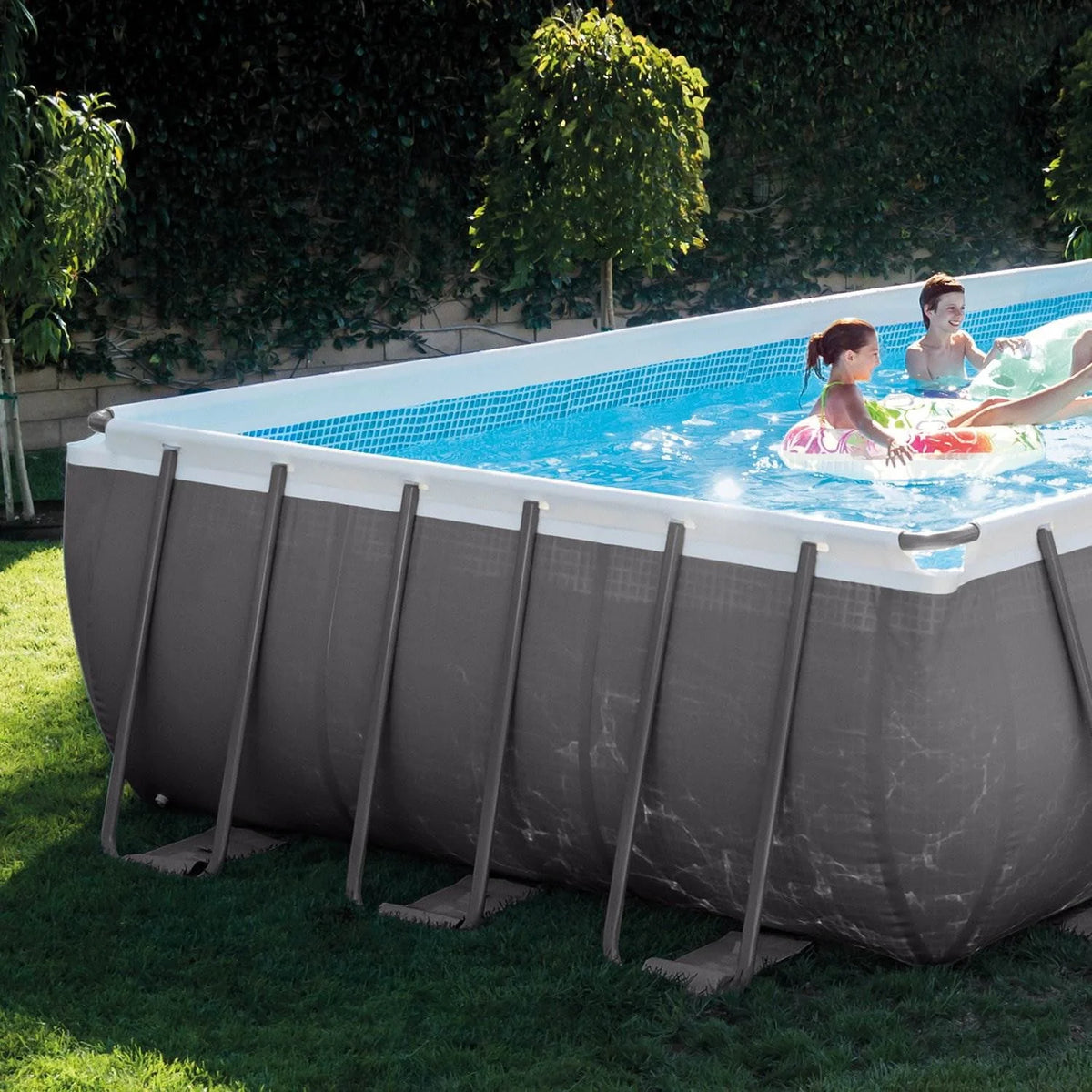 Piscine hors-sol Intex Ultra XTR 7,32 x 3,66 x 1,32 m, lot de 2 bouées et glacière