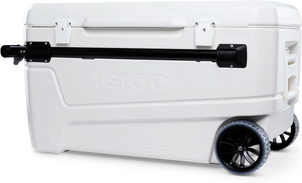 110QT Glide Cooler with Wheels and Telescoping Handle