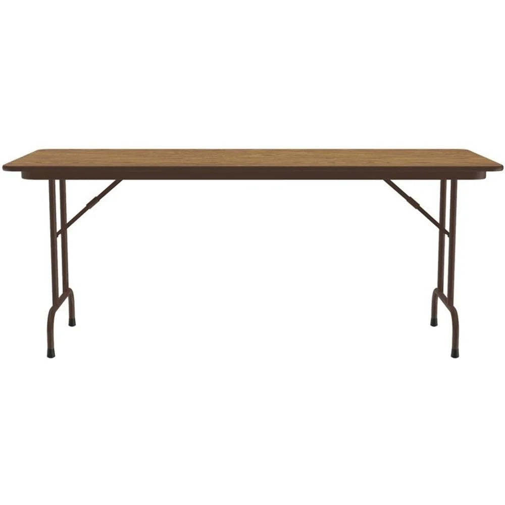 Correll 30"x 72" Econoline Laminate Folding Table, Walnut
