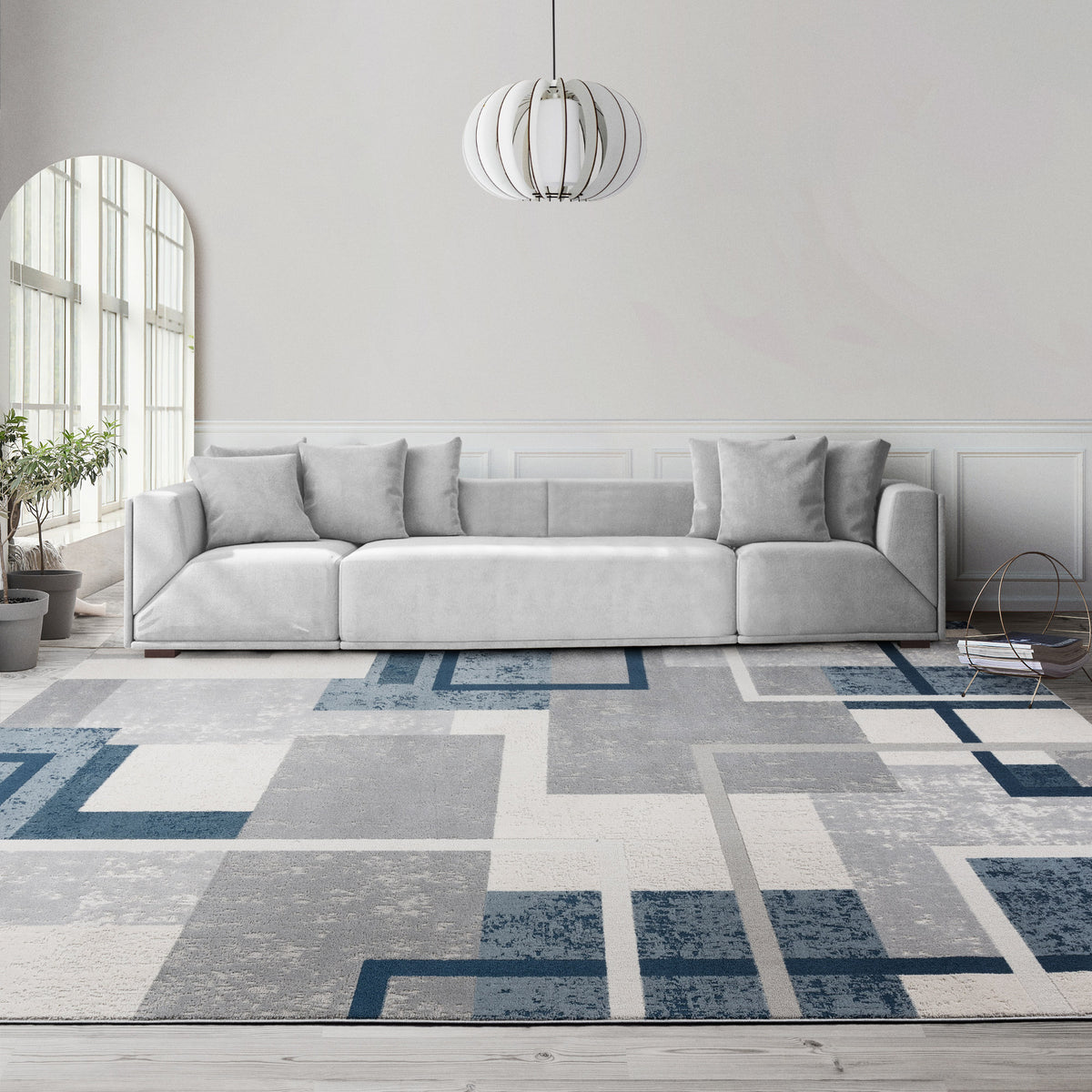 Eden Area Rug, Abstract Geo, 6'6' x 9'6'