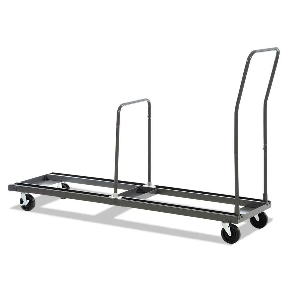 Chariot pour chaises/tables en métal Alera ALEFTCART, 20,86 po x 50,78 po à 72,04 po x 43,3 po, capacité de 600 lb - Noir
