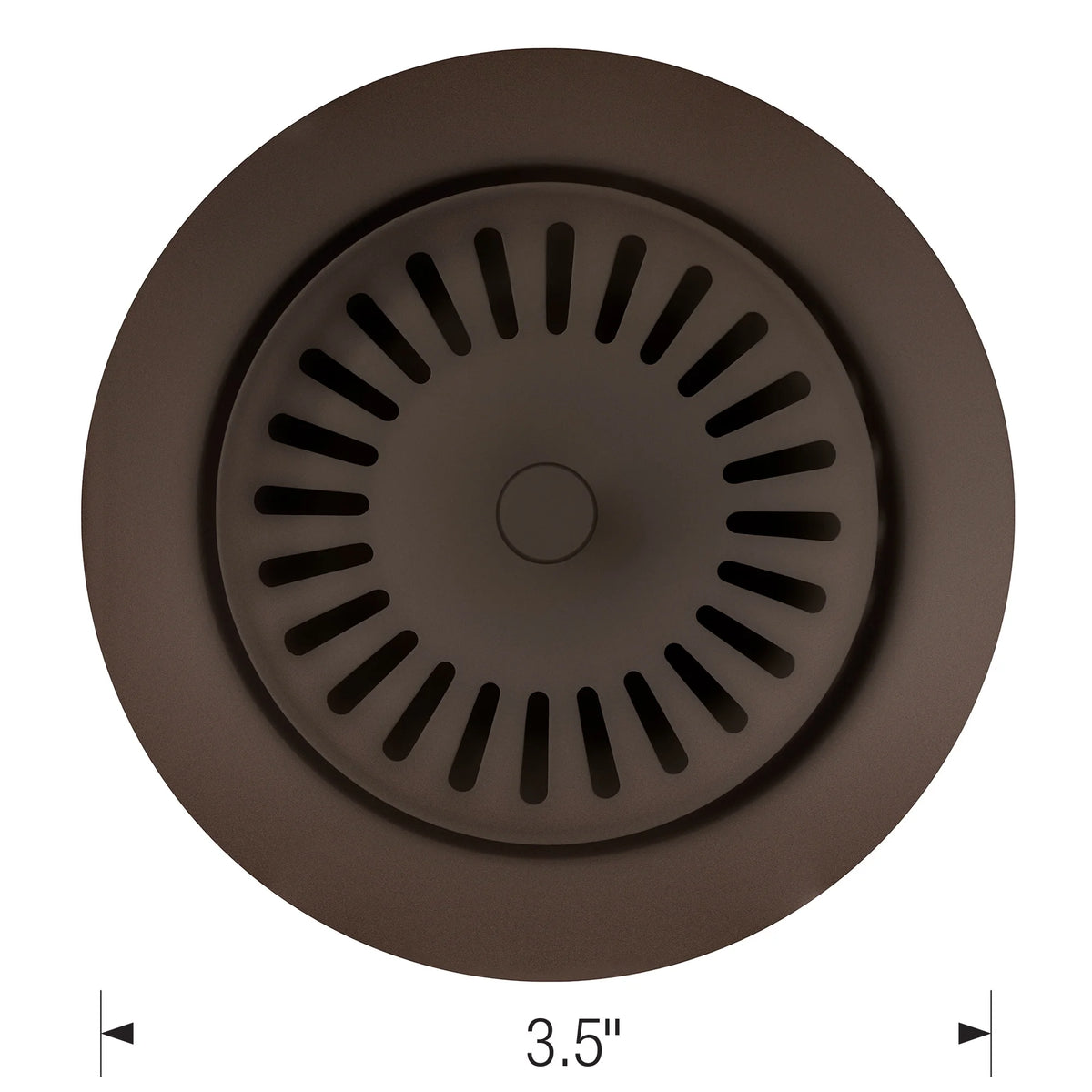 Blanco 240330 2.15 x 4.5 x 4.5 in. Decorative Metal Disposal Flange - Cafe