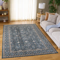 Safavieh Sutton Area Rug, Navy Beige, 6' x 9'