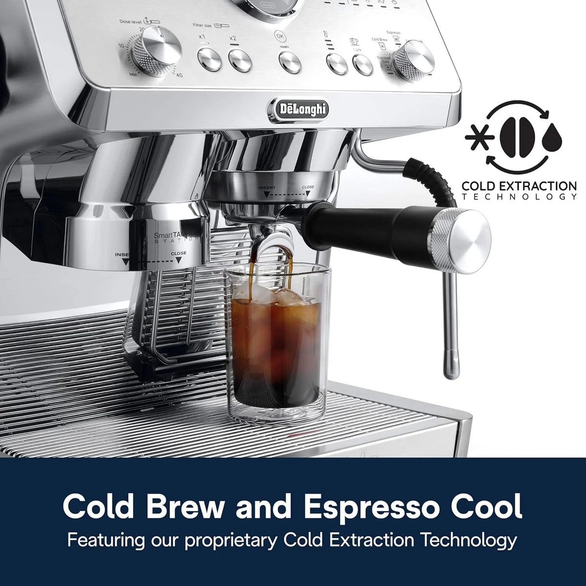 De'Longhi La Specialista Opera Espresso Machine with Cold Brews