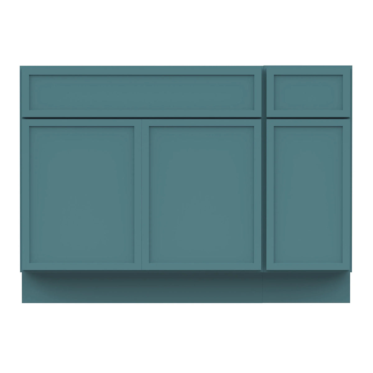 Meuble-lavabo de salle de bain 45 po l x 21 po P x 32,5 po H sans comptoir, brun