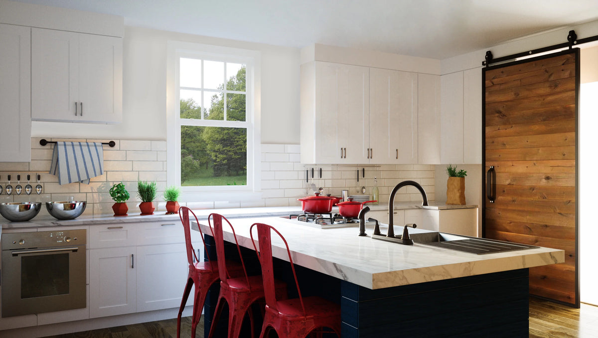 Design House Brookings Ready to Assemble Shaker Style Wall Kitchen Cabinet (15" x 36" x 12"), White