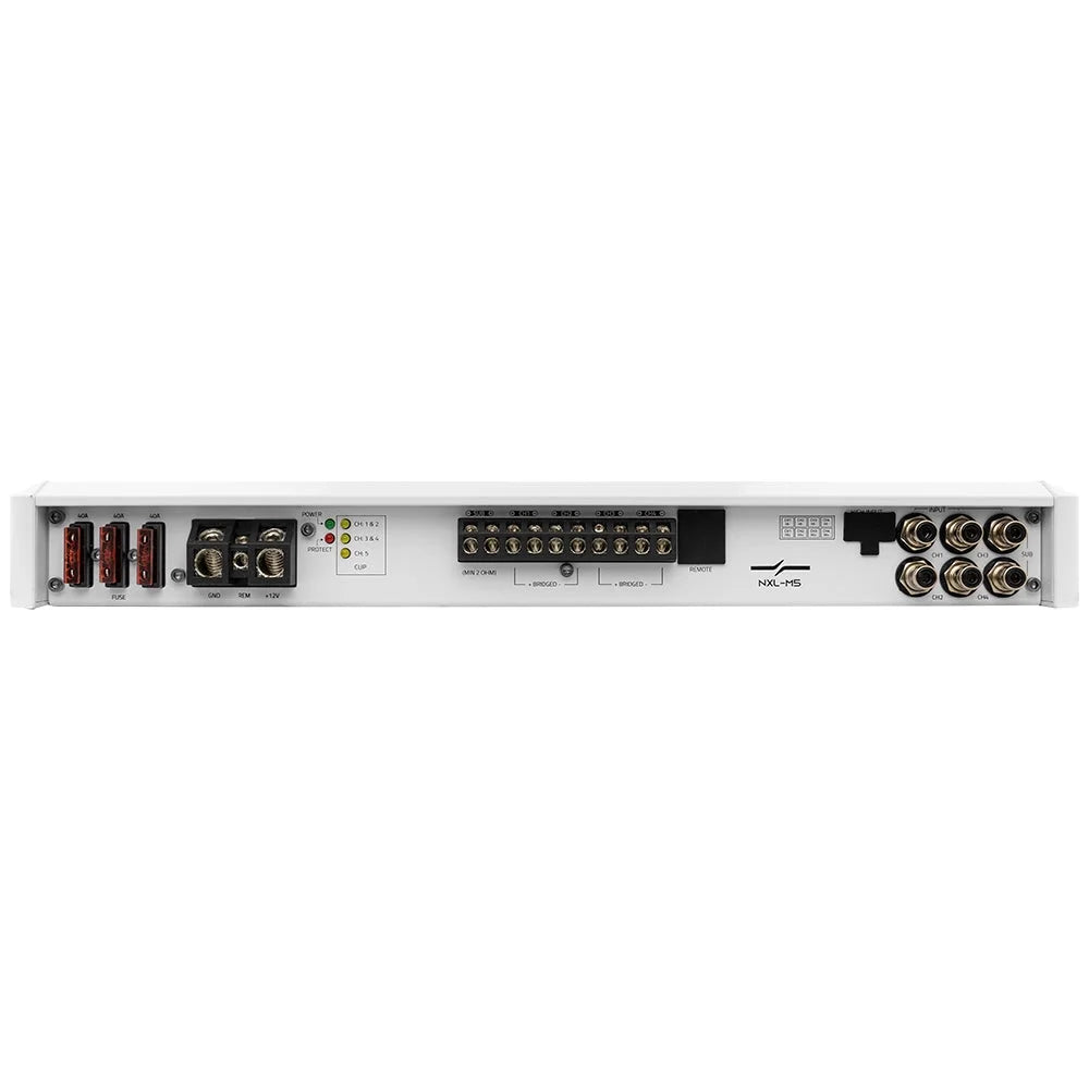 DS18 NXL-M5 Full Range 5 Channel Class D Amplifier - 4 x 150W @ 4-Ohm 1 x 600W RMS @ 2-Ohm NXL-M5