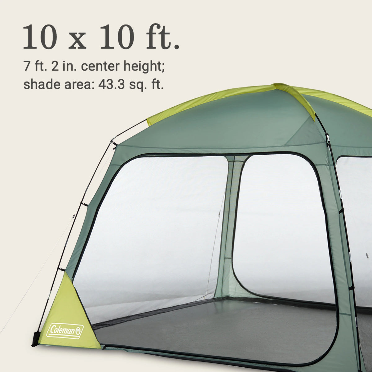 Tente dôme Coleman Skyshade 8 x 8 avec moustiquaire