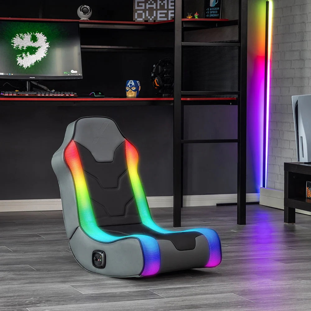 X Rocker Cosmos RGB 2.0 LED Gaming Floor Rocker
