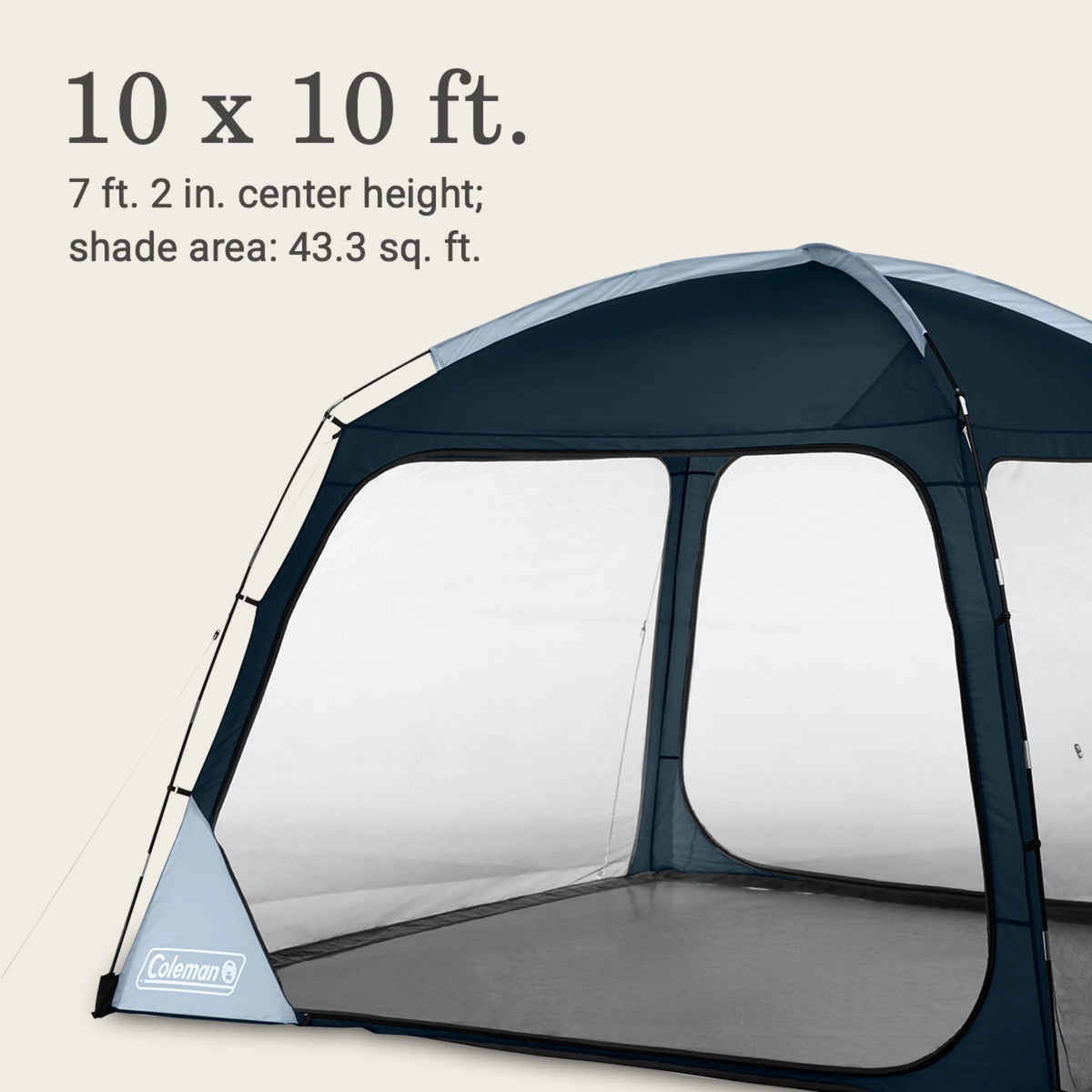 Tente dôme Coleman Skyshade 8 x 8 avec moustiquaire