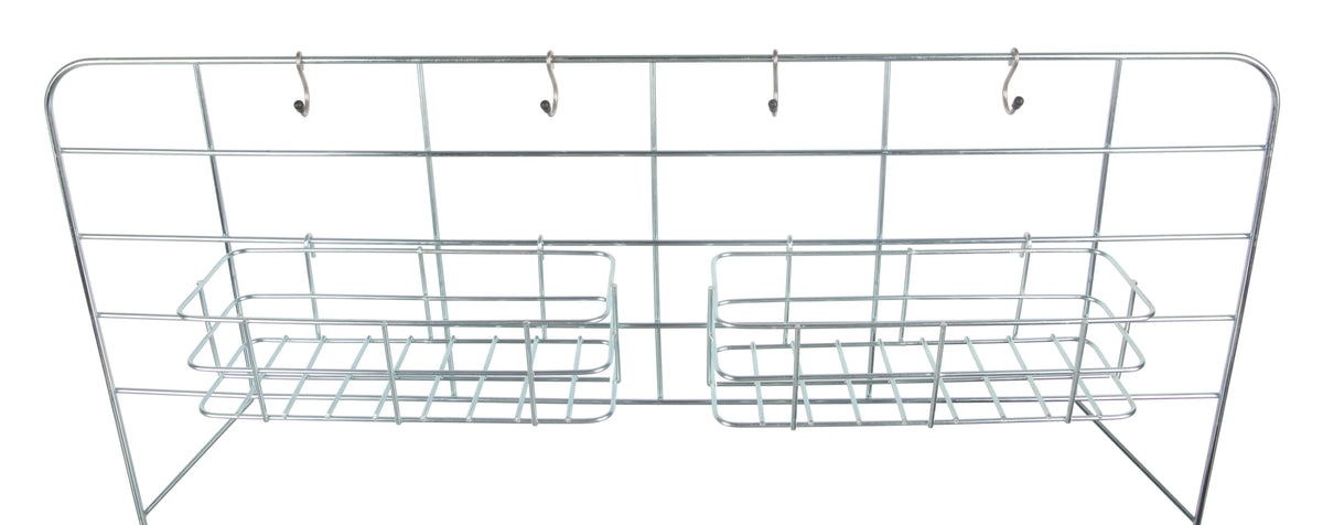 Trail Camping Table, Silver, 39 L in x 19.7 W in x 76 H in